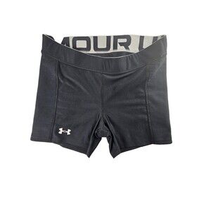 Under Armour Compression Sliding Softball Shorts Black Women's Large